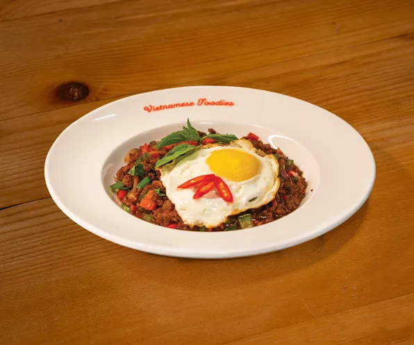 Pad Kra Pao Ground Beef Stir Fry