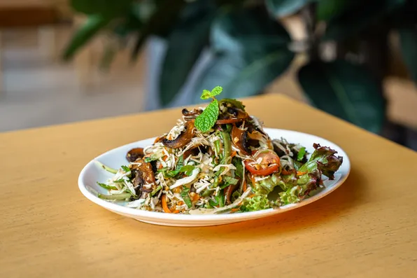 Vegan Cabbage Salad -Goi Nam Bap Cai