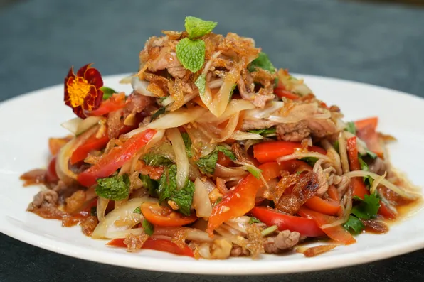 Vietnamese Beef Salad with Tamarind Dressing