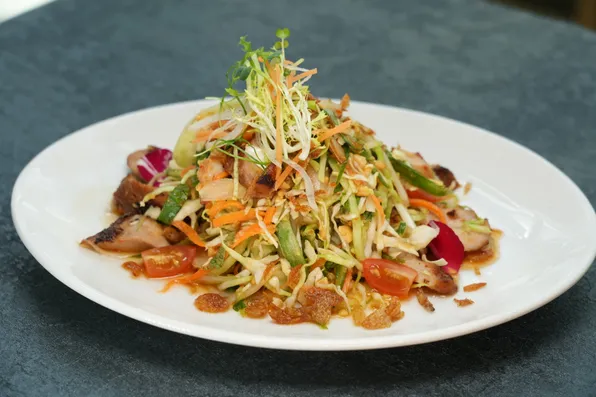 Vietnamese Chicken and Coriander Cabbage Salad
